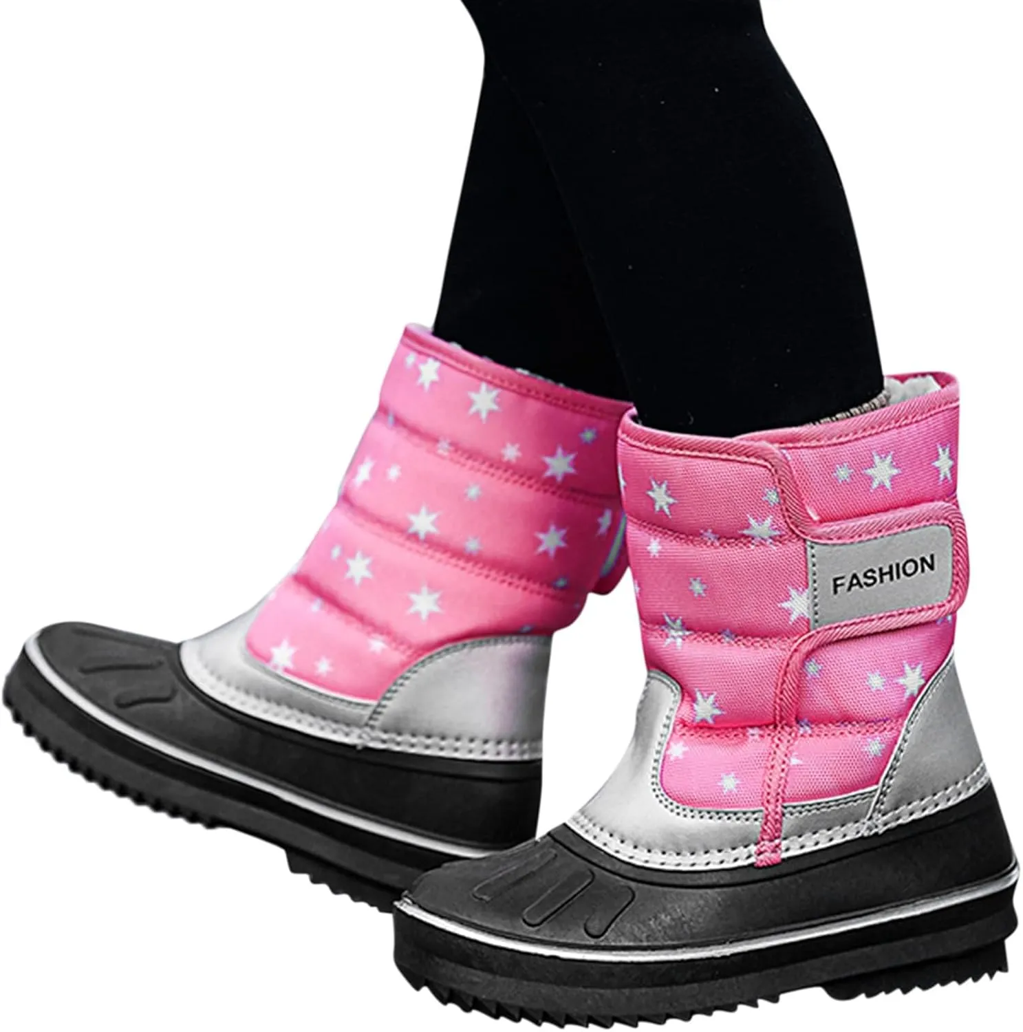 Children Boots Snow Boots Girls Boys Outdoor Boots Non Slip Warm Boots Cotton Snow Boots Toddler Girl Shoes Size 4