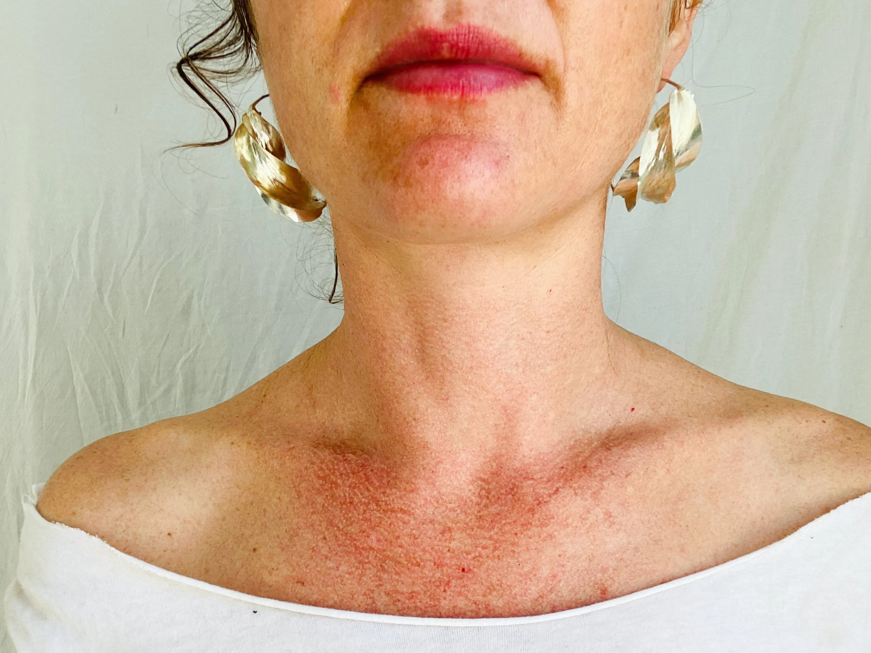 Fulani Silver Earrings. African. Large Hoops