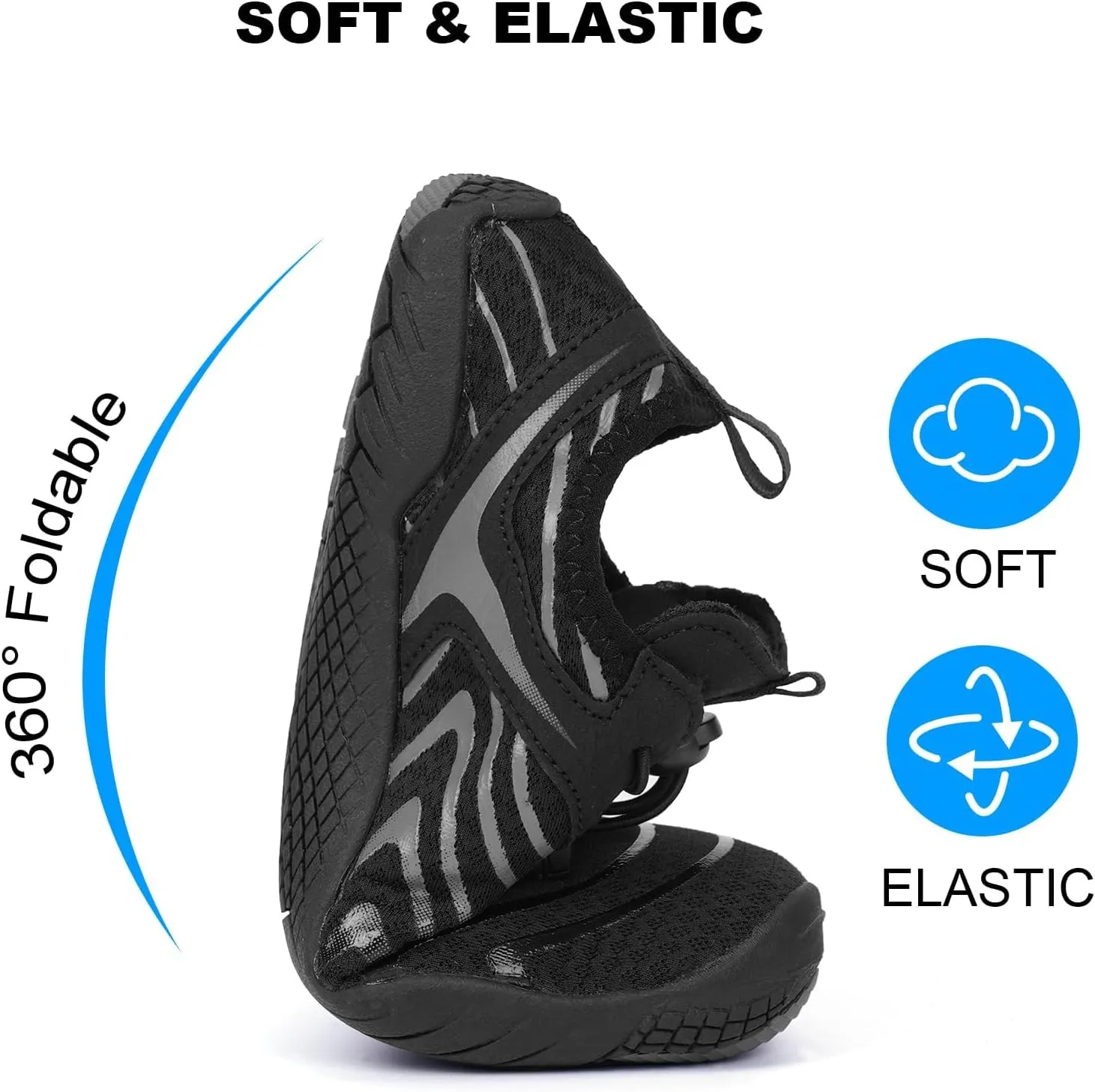 Hike Barefoot Shoes for Women Men Wide Toe Box Athletic Waterproof Trail Running & Non-Slip Barefoot Footwear