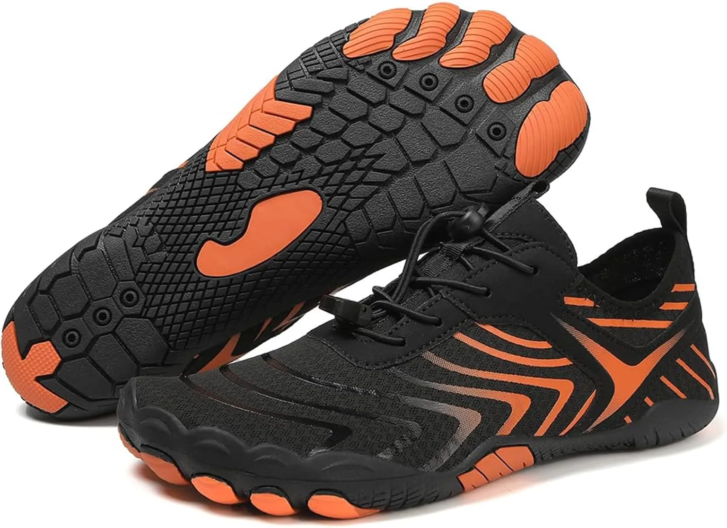 Hike Barefoot Shoes for Women Men Wide Toe Box Athletic Waterproof Trail Running & Non-Slip Barefoot Footwear