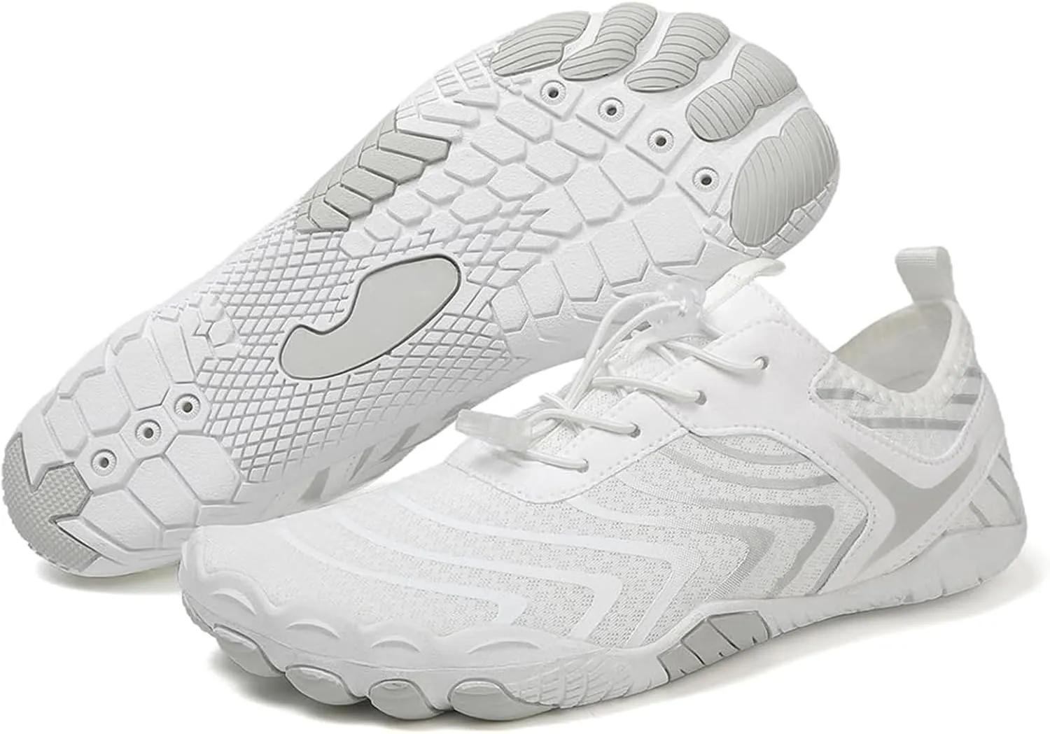 Hike Barefoot Shoes for Women Men Wide Toe Box Athletic Waterproof Trail Running & Non-Slip Barefoot Footwear
