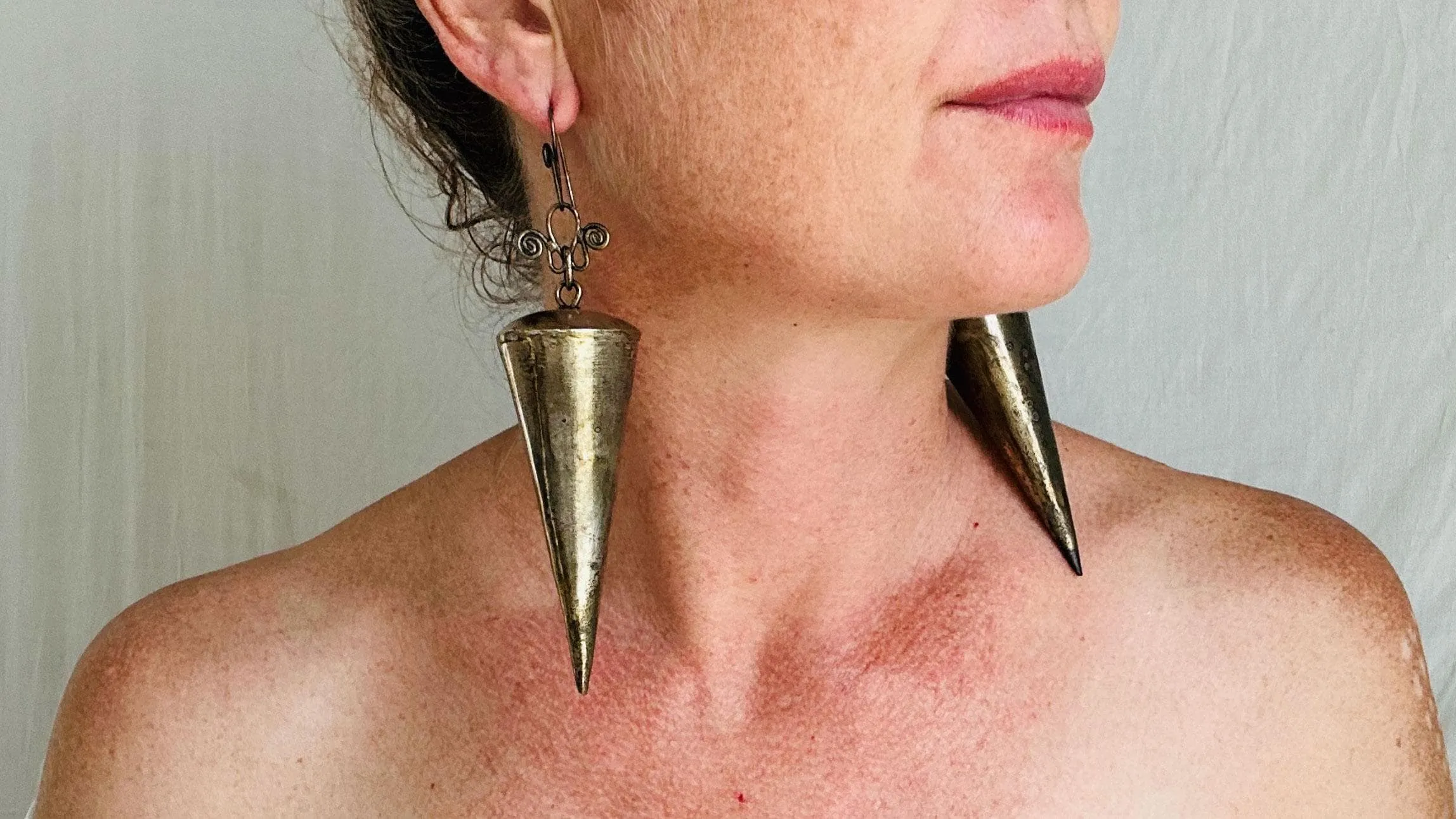 Hmong Tribal Earrings. 0704