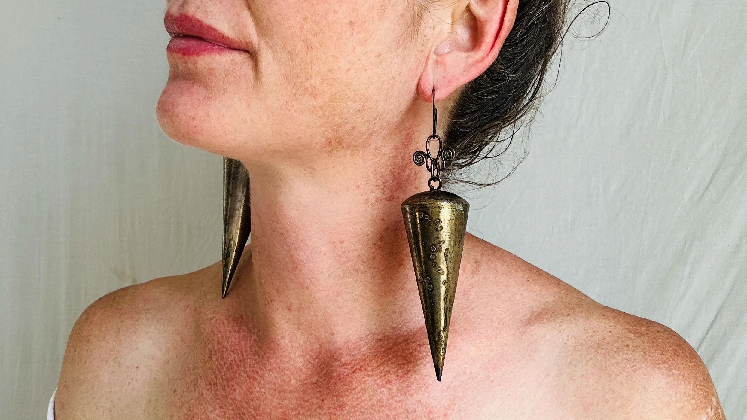 Hmong Tribal Earrings. 0704