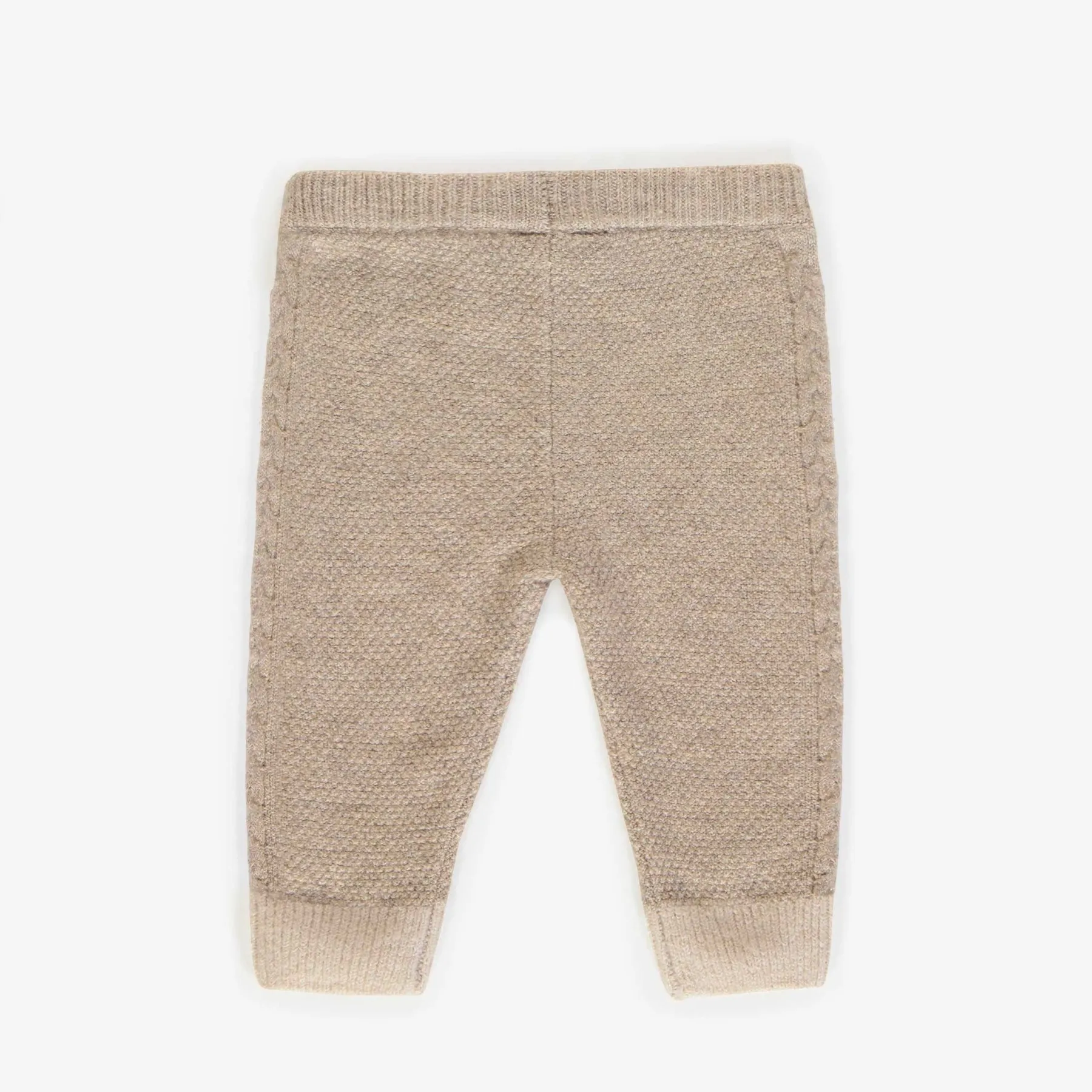 KNITTED PANTS IN RECYCLED POLYESTER, NEWBORN