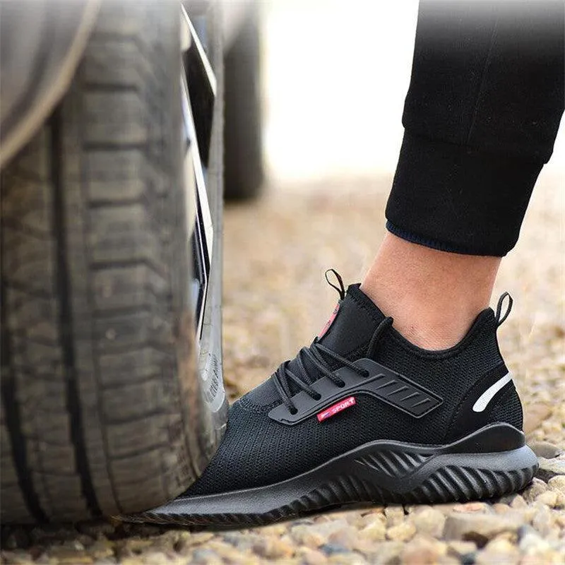 Men's Safety Protection Anti Smashing And Anti Puncture Work Shoes