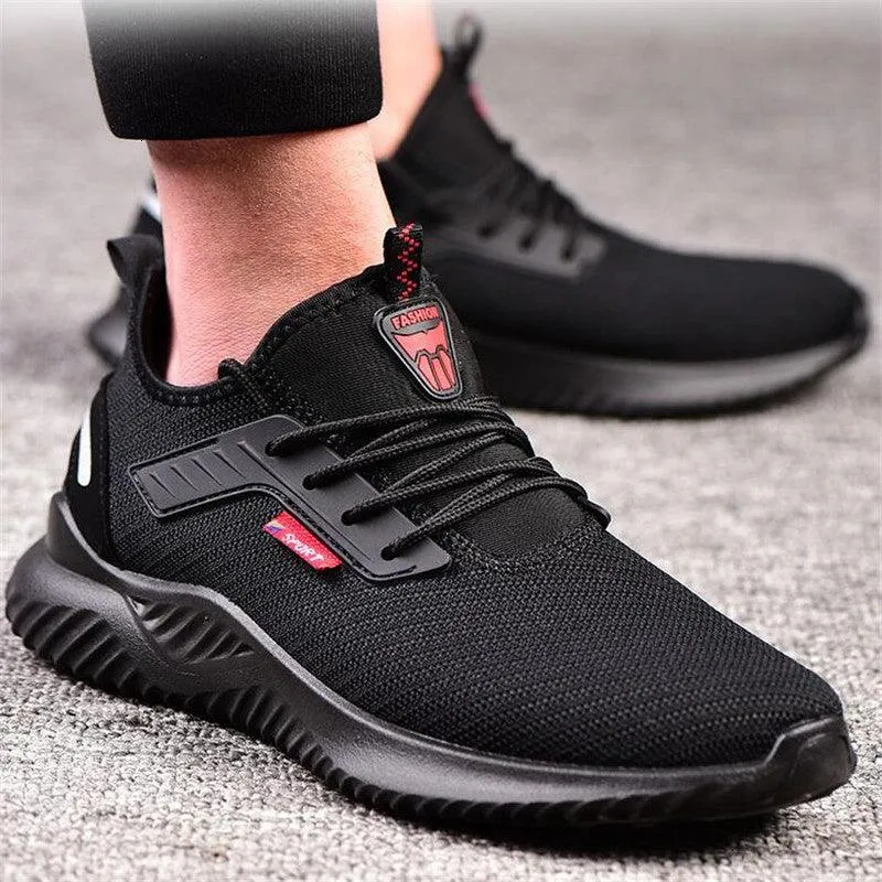 Men's Safety Protection Anti Smashing And Anti Puncture Work Shoes