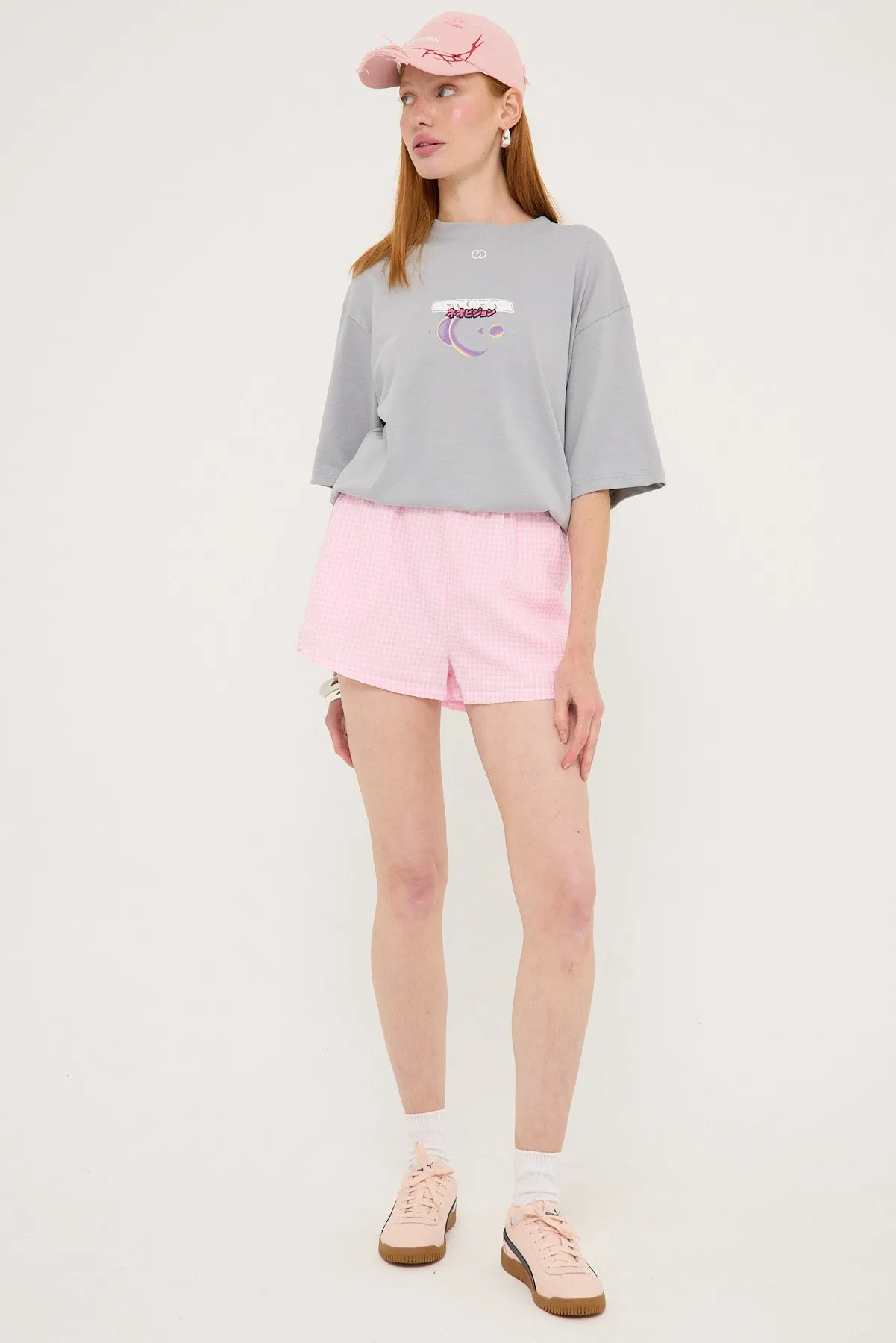 Neovision High Impact Oversize Super Heavy Tee Ice Grey