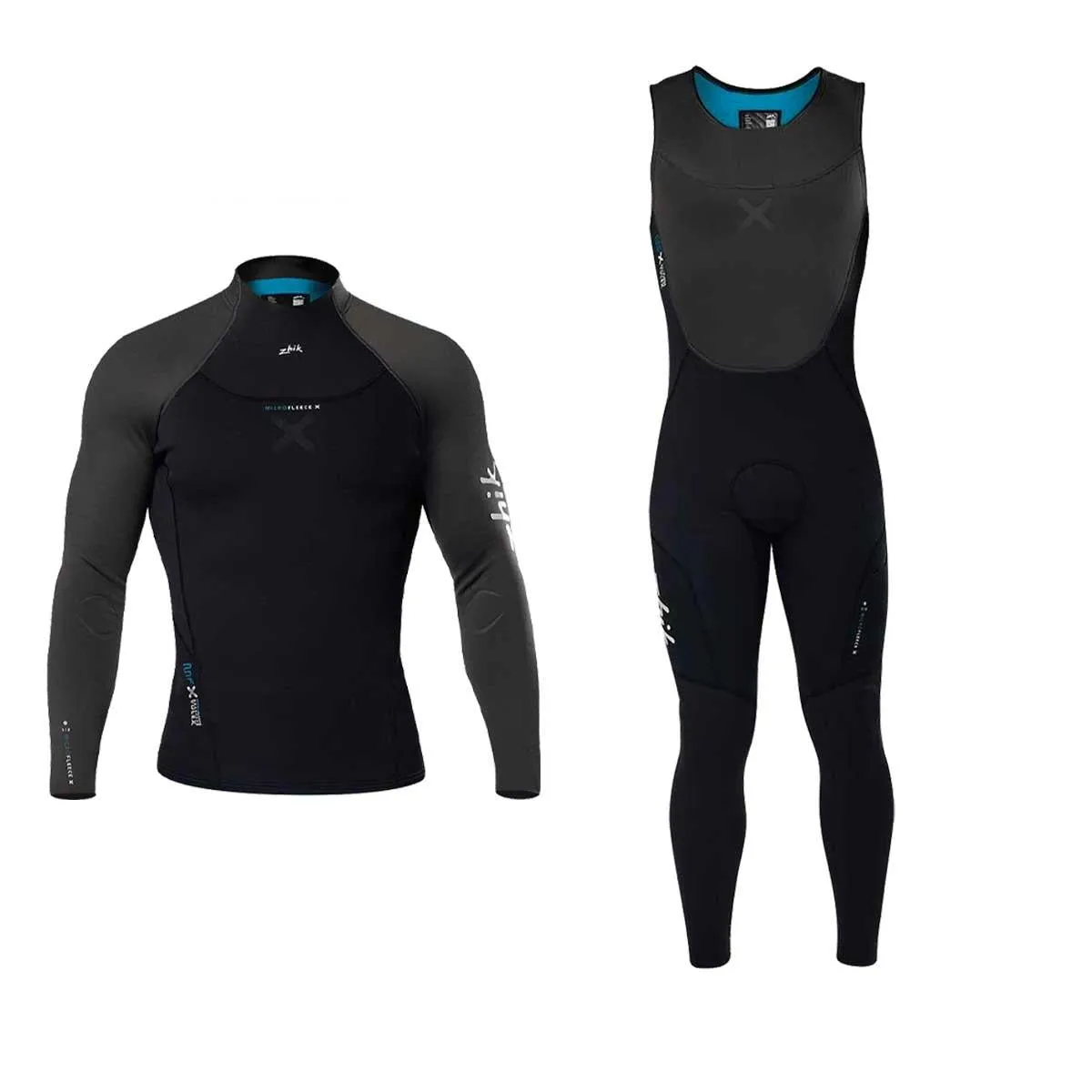 NEW Mens Zhik Microfleece X Sailing Wetsuit Package