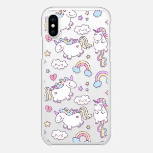[OPEN BOX] CASETIFY Snap Case Unicorns Rainbows for iPhone XS/X